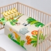 Set beddengoed HappyFriday Mr Fox Wild Multicolour Wieg voor baby's 2 Onderdelen
