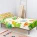 Set beddengoed HappyFriday Mr Fox Wild Multicolour Bed van 105 2 Onderdelen