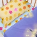 Bedding set HappyFriday Mr Fox Long Braid Multicolour Baby Crib 2 Pieces