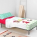 Set beddengoed HappyFriday Mr Fox Grandma Multicolour Bed van 80/90 2 Onderdelen