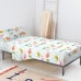 Set di Lenzuola HappyFriday Mr Fox Little Birds Multicolore Singolo 2 Pezzi