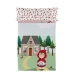 Set posteljine HappyFriday Mr Fox Red Riding Hood Pisana Krevet od 80/90 2 Dijelovi