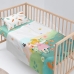 Set beddengoed HappyFriday Mr Fox Dreaming Multicolour Wieg voor baby's 2 Onderdelen