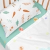 Bäddset HappyFriday Mr Fox Dreaming Multicolour Babysäng 2 Delar