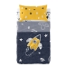 Bedding set HappyFriday Mr Fox Starspace Multicolour Baby Crib 2 Pieces