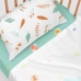 Set beddengoed HappyFriday Mr Fox Dreaming Multicolour Wieg voor baby's 2 Onderdelen
