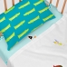 Set beddengoed HappyFriday Mr Fox Flying Boy Multicolour Wieg voor baby's 2 Onderdelen