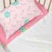 Set beddengoed HappyFriday Mr Fox Pumpkin Multicolour Wieg voor baby's 2 Onderdelen