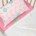 Bedding set HappyFriday Mr Fox Pumpkin Multicolour Baby Crib 2 Pieces
