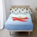 Bedding set HappyFriday Le Petit Prince Son avion Multicolour Single 2 Pieces