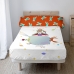 Prešívané obliečky bez výplne HappyFriday LE PETIT PRINCE Viacfarebná 105 cm posteľ 2 Kusy