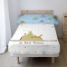 Set posteljine HappyFriday Le Petit Prince Imagination Pisana Krevet od 105 2 Dijelovi