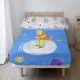 Conjunto de Lençóis HappyFriday Le Petit Prince Accolade Multicolor Solteiro 2 Peças