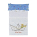 Juego de Sábanas HappyFriday Le Petit Prince Navire  Multicolor Cama de 105 2 Piezas