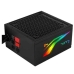 Strømforsyning Aerocool LUXRGB850M ATX 850 W 80 Plus Bronze Sort