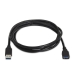 Cablu USB Aisens A105-0042 Negru 2 m