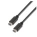 USB-C-Kabel Aisens A107-0055 Schwarz 50 cm