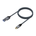 Kabel USB A u USB-C Aisens A107-0630 50 cm Siva (1 kom.)
