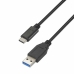 USB-C Cable to USB Aisens A107-0060 Black 1 m
