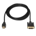 Adaptér HDMI na DVI Aisens A117-0090 Černý 1,8 m