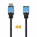 Cablu HDMI Aisens A120-0454 Negru Negru/Albastru 3 m