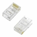 Connettore RJ45 Categoria 6 UTP Aisens A139-0657 Trasparente