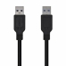 Câble USB Aisens A105-0447 Noir 2 m (1 Unité)