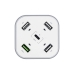 Carregador Usb Aisens ASCH-5PQC-W Branco (1 Unidade)