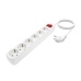 Multiprise 6 Prises avec Interrupteur Aisens A154-0535 Blanc 1,4 m