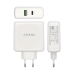 Φορτιστής USB Τοίχου Aisens ASCH-2PD30QC-W Λευκό 48 W USB-C (1 μονάδα)