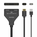 Síťový adaptér Aisens A123-0654 HDMI HDCP HDMI x 2