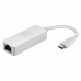 USB 3.0 към Гигабайт Ethernet Преобразувател D-Link DUB-E130 Бял