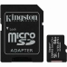 Mikro SD atminties kortelė su adapteriu Kingston SDCS2/64GBSP 64 GB