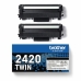 Cartucho de Tinta Original Brother TONER N 3K PK2 Negro (2 Unidades)