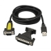 USB - RS232-adapteri NANOCABLE 10.03.0002 1,8 m Musta 1,8 m