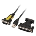 Adaptateur USB vers RS232 NANOCABLE 10.03.0002 1,8 m Noir 1,8 m