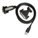 Adapter USB na RS232 NANOCABLE 10.03.0002 1,8 m Czarny 1,8 m