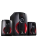Multimedie-højtalere Hiditec SPK010000 80W Bluetooth Rød 100 W 40 W