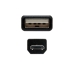 Καλώδιο USB σε micro USB NANOCABLE 10.01.0503 3 m Μαύρο