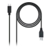 USB til Mini USB Kabel NANOCABLE 10.01.4001-L150 (1,5M) Svart