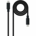 Cablu USB-C NANOCABLE 10.01.4101-L150 Negru 1,5 m (1 Unități)