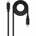 Cavo USB-C NANOCABLE 10.01.4101-L150 Nero 1,5 m (1 Unità)