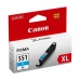 Originale Blekkpatroner Canon CLI-551XL Cyan