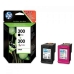 Original Ink Cartridge HP CN637EE Tricolour (2 Units)