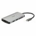 USB-разветвитель C D-Link DUB-M810 Серебристый 100 W