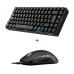 Tastatură și Mouse Hiditec PAC010039 Qwerty Spaniolă Multicolor