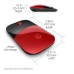 Schnurlose Mouse HP Z3700 Rot Schwarz/Rot