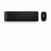 Tastatur mit Drahtloser Maus Logitech 920-003159 Schwarz Qwerty Spanisch