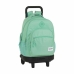 Cartable à roulettes Compact BlackFit8 M918 Turquoise 33 X 45 X 22 cm