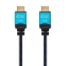 HDMI Cable NANOCABLE 10.15.3701 V2.0 Black/Blue 1 m 4K Ultra HD